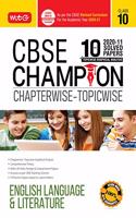 10 years CBSE Champion Chapterwise - Topicwise English Language & Literature - Class 10