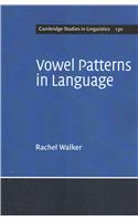 Vowel Patterns in Language