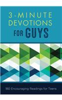 3-Minute Devotions for Guys