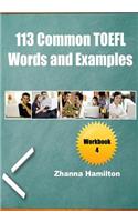 113 Common TOEFL Words and Examples