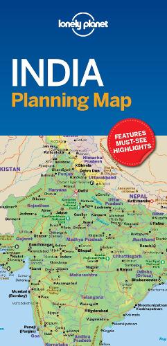 Lonely Planet India Planning Map 1