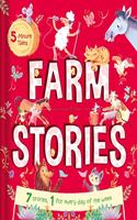 5 Minute Tales: Farm Stories (Christmas books, Reindeer, snowman, Elf, X-Mas books, Christmas)