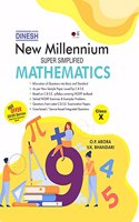 DINESH New Millennium Super Simplified MATHEMATICS Class 10 (2021-2022 session) (with free booklet)