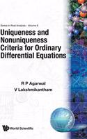 Uniqueness & Nonuniqueness Criter...(V6)
