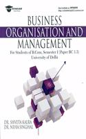 Business Organisation and Management [B.com, Semester I (Paper BC 1.3), CBCS] 2020