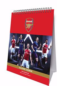 Arsenal Desk Easel Official 2019 Calendar - Desk Easel Format