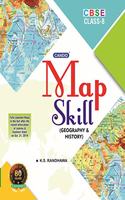 Evergreen CBSE Candid Map Skills (Geography and History): For 2021 Examinations(CLASS 8 )