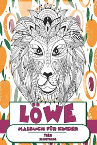Malbuch für Kinder - Selbstliebe - Tier - Löwe