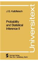 Probability and Statistical Inference II