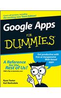 Google Apps For Dummies