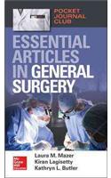 Pocket Journal Club: Essential Articles in General Surgery