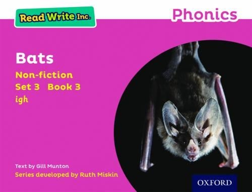 Read Write Inc. Phonics: Pink Set 3 Non-fiction 3 Bats