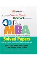 40 + Mba Solved Papers Entrances