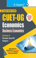 CUET-UG : Section-II (Domain Specific Subject : Economics/Business Economics) Entrance Test Guide