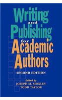Writing and Publishing for Academic Authors