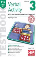 11+ Verbal Activity Year 5-7 Testbook 3