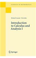 Introduction to Calculus and Analysis I
