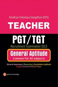 Pgt /Tgt Kendriya Vidyalaya Sangathan (Kvs) Teacher 2013