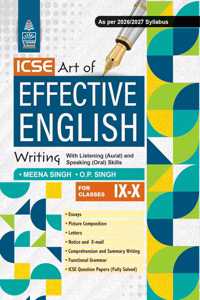 S Chand ISC Art of Effective English Writing for Classes IX & X