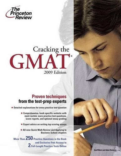 Cracking the GMAT 2009