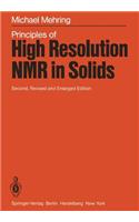 Principles of High Resolution NMR in Solids