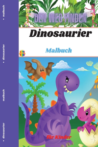 Dinosaurier Malbuch für Kinder