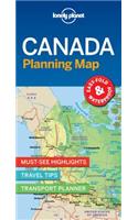 Lonely Planet Canada Planning Map