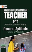 Kendriya Vidyalaya Sangathan Teacher Pgt  - General Aptitude