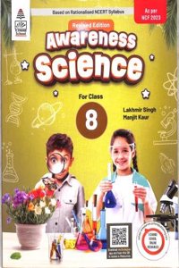 Awareness Science Book for Class 8, Revised Edition, Based on NCERT Syllabus 2025-2026 examination