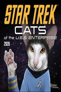 Star Trek: Cats 2026 Wall Calendar
