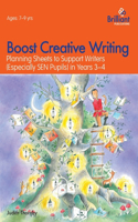 Boost Creative Writing-Planning Sheets to Support Writers (Especially Sen Pupils) in Years 3-4