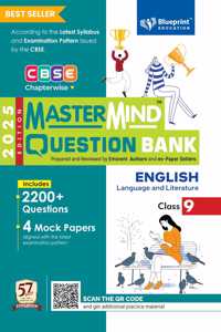 CBSE question bank class 9 English by Mastermind 2025