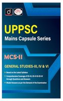 Uppsc Mains Capsule Series (MCS-II)- General Studies - III, Iv & vi