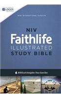 NIV, Faithlife Illustrated Study Bible, Hardcover