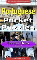 Portuguese Pocket Puzzles - Food & Drink - Volume 5