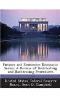 Finance and Economics Discussion Series