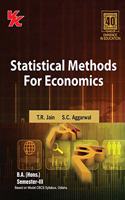 Statistical Methods For Economics B.A.(Hons.) Semester-III Odisha University (2021-22) Examination