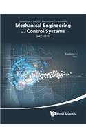 Mechanical Engineering and Control Systems - Proceedings of 2015 International Conference (Mecs2015)