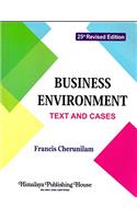 Business Environment, Text and Cases (25th Ed.)