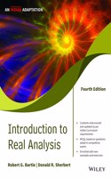 Introduction to Real Analysis, 4ed, An Indian Adaptation