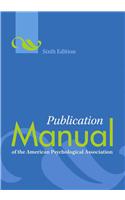 Publication Manual of the American Psychological Association(r)