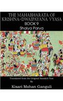 Mahabharata of Krishna-Dwaipayana Vyasa Book 9 Shalya Parva