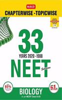 33 Years NEET-AIPMT Chapterwise Solutions - Biology 2020