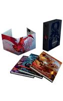 Dungeons & Dragons Core Rulebooks Gift Set (Special Foil Covers Edition with Slipcase, Player's Handbook, Dungeon Master's Guide, Monster Manual, DM Screen)