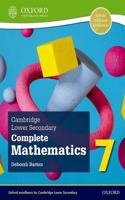 Cambridge Lower Secondary Complete Mathematics 7 Student Book (Second Edition)