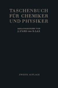 Taschenbuch für Chemiker und Physiker