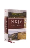 NKJV Study Bible, Hardcover, Full-Color, Red Letter Edition, Comfort Print