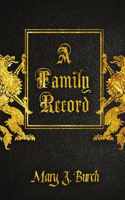 Family Record - The Burch Journal