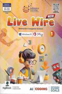 Indiannica Learning Live Wire Interactive Computer Science Class 1 (Latest Edition)