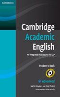 Cambridge Academic English C1 Advanced Student's Book South Asian Edition
